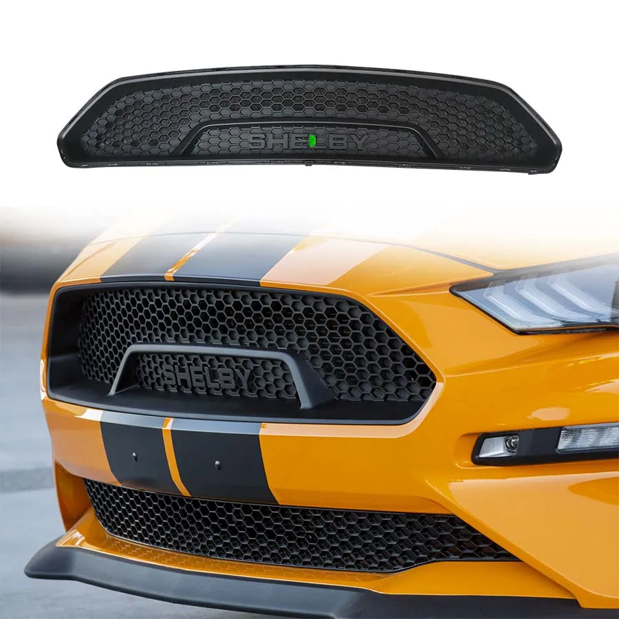 Решетка переднего бампера для Ford Mustang 2018-2023, радиатор в суперзмеевидном стиле, полипропиленовый материал, внешняя Замена автомобильного кузова
Решетка переднего бампера для Ford Mustang 2018-2023, радиатор в суперзмеевидном стиле, полипропиленовый материал, внешняя Замена автомобильного кузова