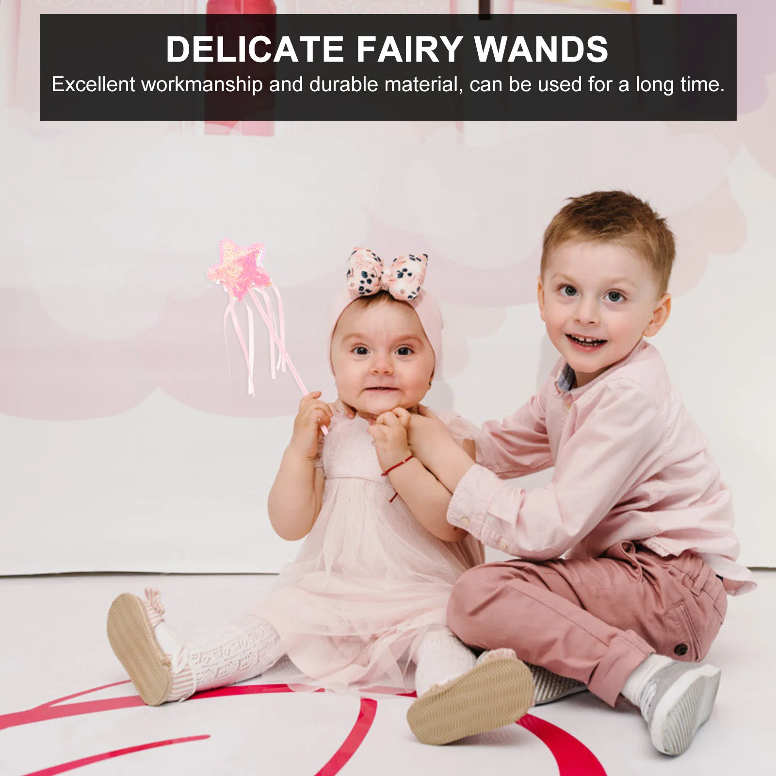 2pcs Fairy Halloween Party Wands Star Shape Witchcraft Wands Creative Performance Props Kids Costume Role Play 
2pcs Fairy Halloween Party Wands Star Shape Witchcraft Wands Creative Performance Props Kids Costume Role Play