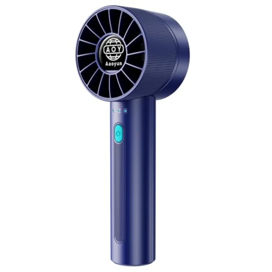 Portable Mini Fan- 4 Speed Handheld Fan USB Rechargeable Cooling Small Fan for Travel, Blue
Portable Mini Fan- 4 Speed Handheld Fan USB Rechargeable Cooling Small Fan for Travel, Blue