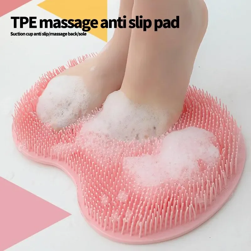 Foot Scrubbing Pad Bathroom Bath Brush Multifunctional Scrubbing Foot Massage Pad Non-slip Foot Pad Silicone Bath Brush Bathroom
Foot Scrubbing Pad Bathroom Bath Brush Multifunctional Scrubbing Foot Massage Pad Non-slip Foot Pad Silicone Bath Brush Bathroom
