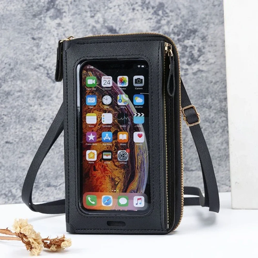 Women's Crossbody Leather Phone Bag Touch Screen Wallet 2023 Fashion Mobile Mini Multi layer Clip Pocket
Women's Crossbody Leather Phone Bag Touch Screen Wallet 2023 Fashion Mobile Mini Multi layer Clip Pocket