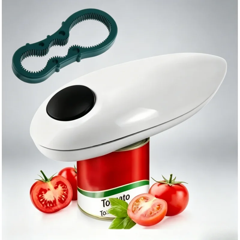Easy Operate Electric Can Opener Multifunctional Jar Bottle Opener With Free Small Opener Battery Powered
Easy Operate Electric Can Opener Multifunctional Jar Bottle Opener With Free Small Opener Battery Powered