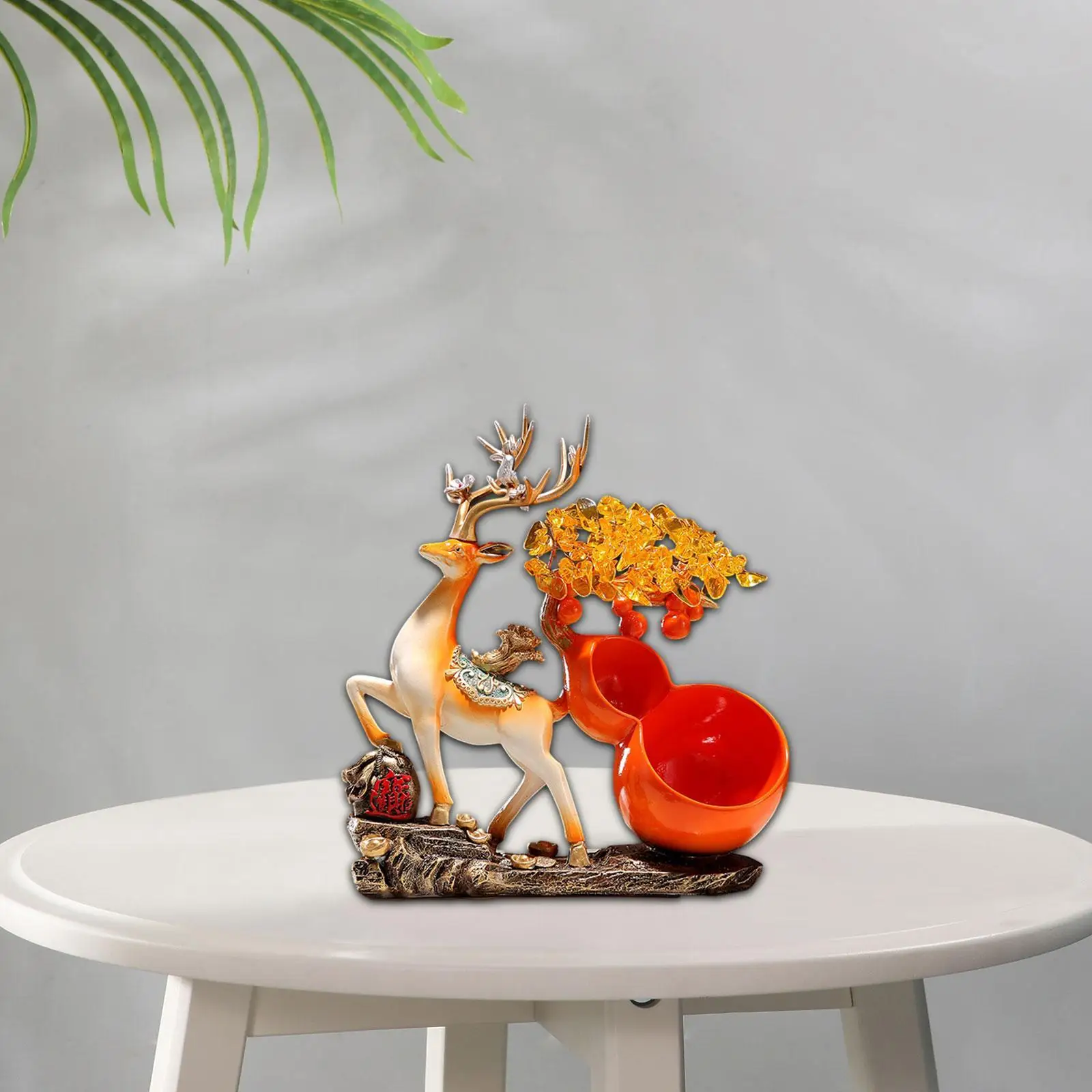 Reindeer Sculpture Tabletop Ornament Living Room Entryway Housewarming Gift Luck
Reindeer Sculpture Tabletop Ornament Living Room Entryway Housewarming Gift Luck