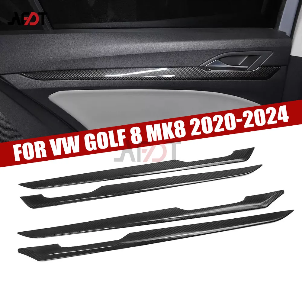 For VW Golf 8 MK8 GTE GTI GTD R Line 2020-2024 Carbon Fiber Car Interior Door Panel Protective Stickers Trim Accessories
For VW Golf 8 MK8 GTE GTI GTD R Line 2020-2024 Carbon Fiber Car Interior Door Panel Protective Stickers Trim Accessories