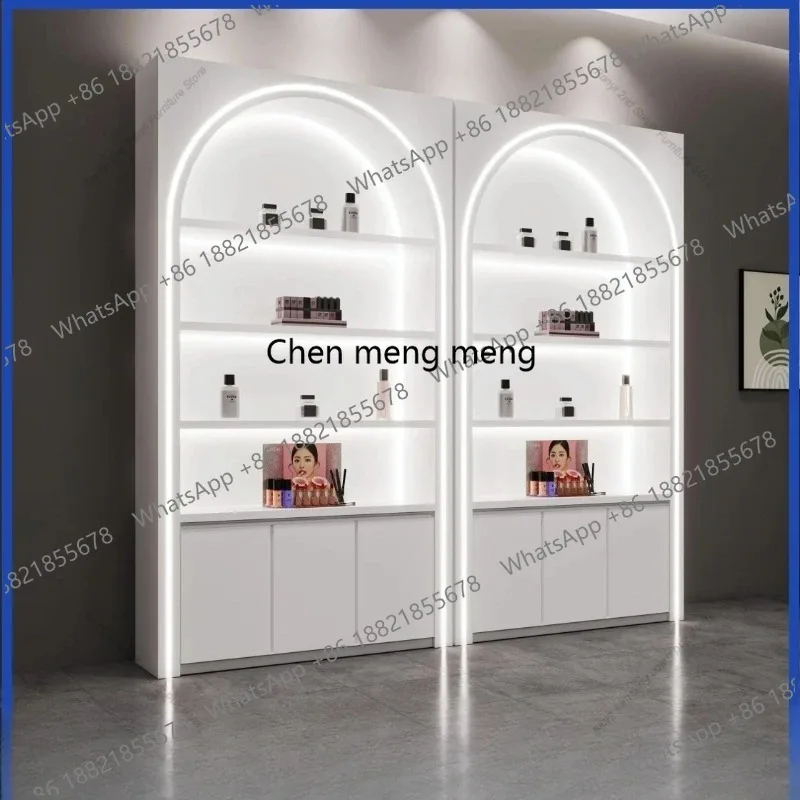 Nordic Creative Cosmetics Display Cabinets Modern Minimalist Beauty Salon Commodity Display Cabinet Shelf Office Furniture
Nordic Creative Cosmetics Display Cabinets Modern Minimalist Beauty Salon Commodity Display Cabinet Shelf Office Furniture