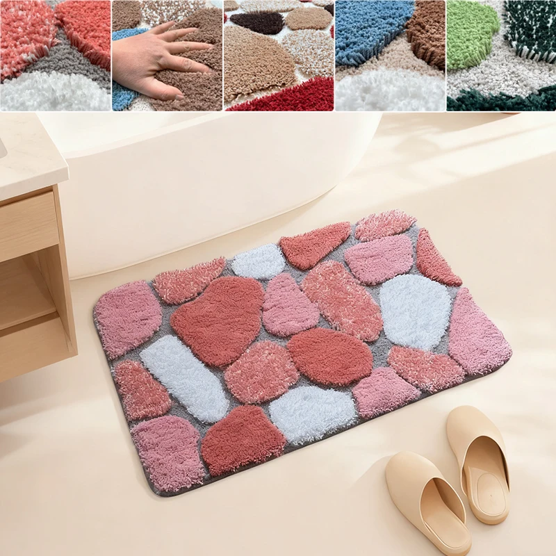 Tropical Style Flocked Thickened Microfiber Bathroom Rug Absorbent Anti Slip Quick-drying Foot Mat Supplies Коврик Для Туалета
Tropical Style Flocked Thickened Microfiber Bathroom Rug Absorbent Anti Slip Quick-drying Foot Mat Supplies Коврик Для Туалета