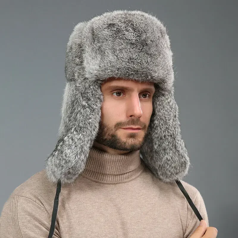 Thermal Bomber Hats Men Women Fashion Mens Womens Winter Warm Soft Faux Rabbit Fur Hat Trapper Earflap Ski Cap Ushanka Wholesale
Thermal Bomber Hats Men Women Fashion Mens Womens Winter Warm Soft Faux Rabbit Fur Hat Trapper Earflap Ski Cap Ushanka Wholesale