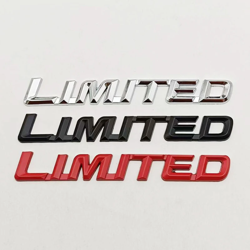 New 3D Metal Chrome Car Styling Logo LIMITED Emblem Badge Limited Edition trunk Body Sticker Decal Fender Emblem Auto Accessory
New 3D Metal Chrome Car Styling Logo LIMITED Emblem Badge Limited Edition trunk Body Sticker Decal Fender Emblem Auto Accessory