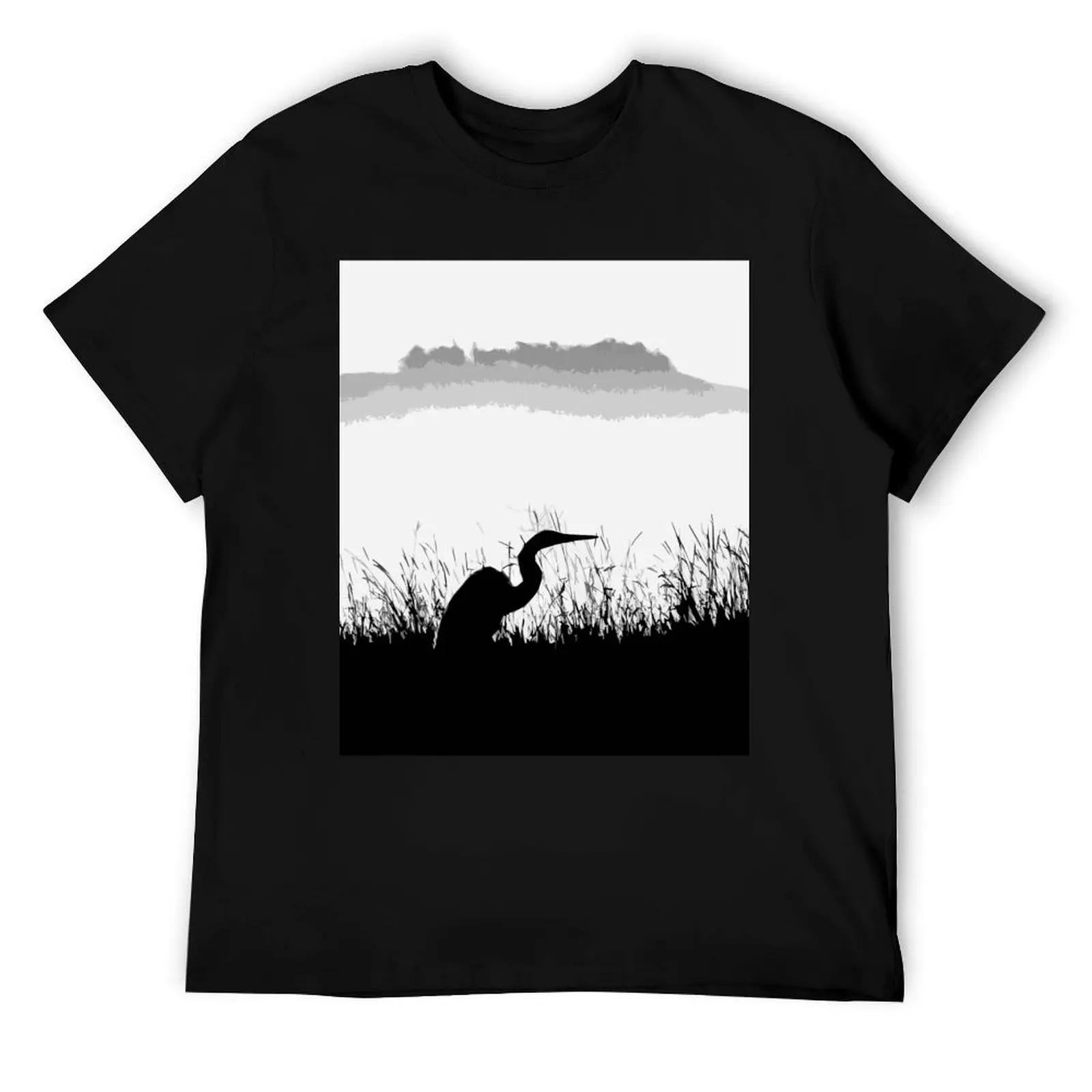 Great Egret silouette. T-Shirt man t shirt designer cotton tshirt 100% T-Shirt
Great Egret silouette. T-Shirt man t shirt designer cotton tshirt 100% T-Shirt