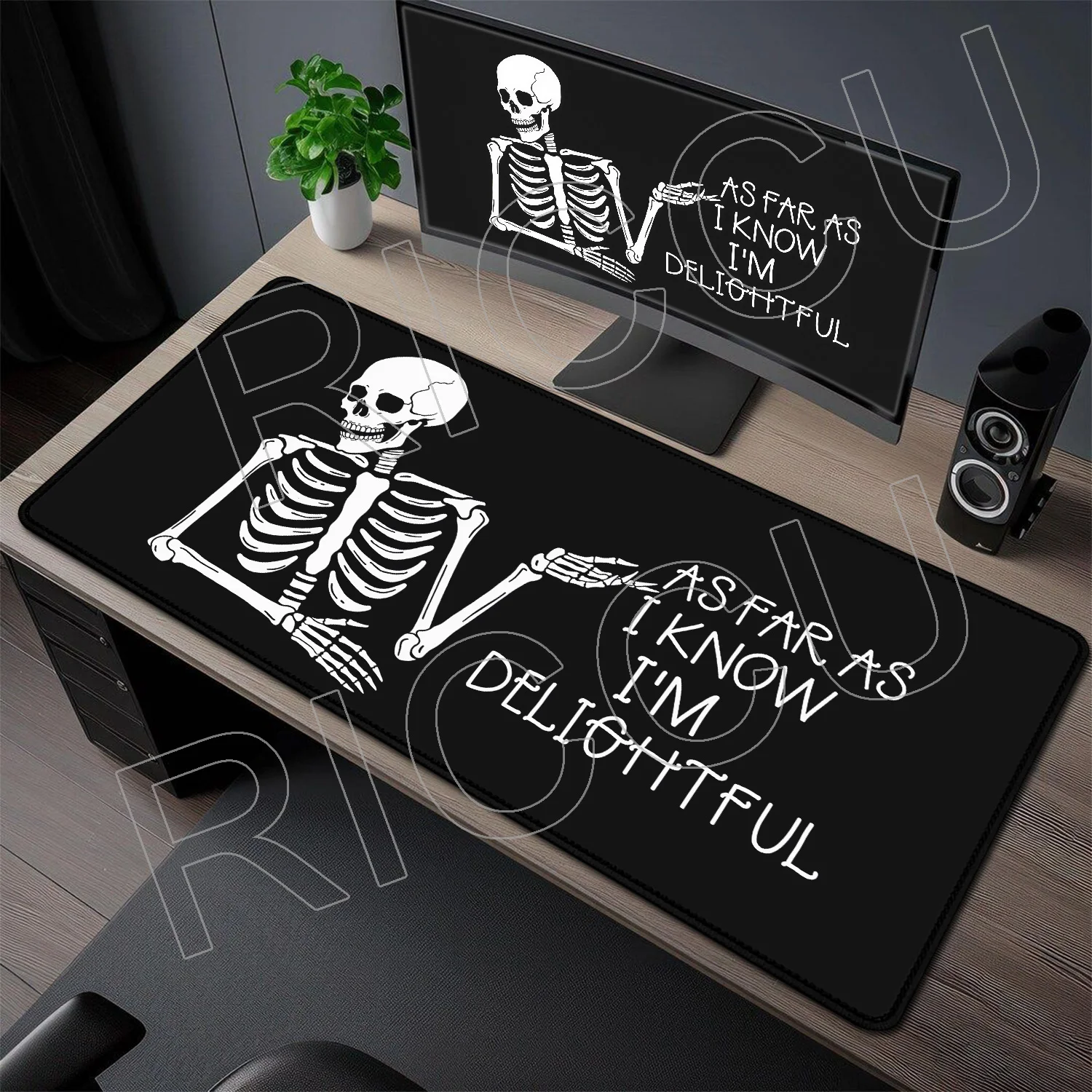Dark Skull Desk Mat Non-slip Rubber XXL Mouse pad Rug Cool Skeleton personality expand dark Gothic skeleton Large protect Mats
Dark Skull Desk Mat Non-slip Rubber XXL Mouse pad Rug Cool Skeleton personality expand dark Gothic skeleton Large protect Mats