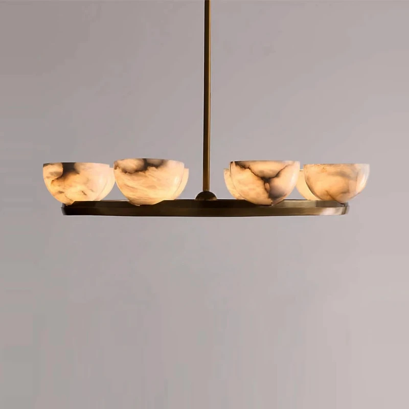 Popular Style Light Luxury Natural Spanish Marble Pendant Lamp Creative Living Room Bedroom Villa Model Room Highend Lighting
Popular Style Light Luxury Natural Spanish Marble Pendant Lamp Creative Living Room Bedroom Villa Model Room Highend Lighting