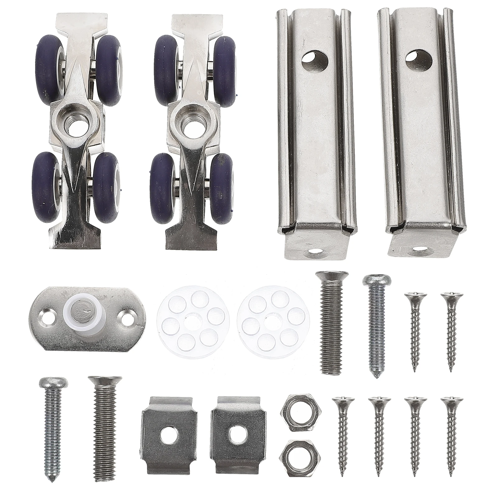 1 set 1 Set Heavy Duty Silent Sliding Door Roller Kit High Load Bearing Floor Rail System Easy Installation Hardware Accessories
1 set 1 Set Heavy Duty Silent Sliding Door Roller Kit High Load Bearing Floor Rail System Easy Installation Hardware Accessories