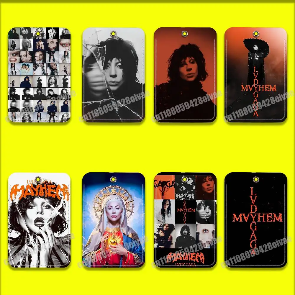 L-Lady Gaga Mayhem For ID Clips Credit Bank Subway Card Holder Case Storage Bag Adornment Keychain
L-Lady Gaga Mayhem For ID Clips Credit Bank Subway Card Holder Case Storage Bag Adornment Keychain