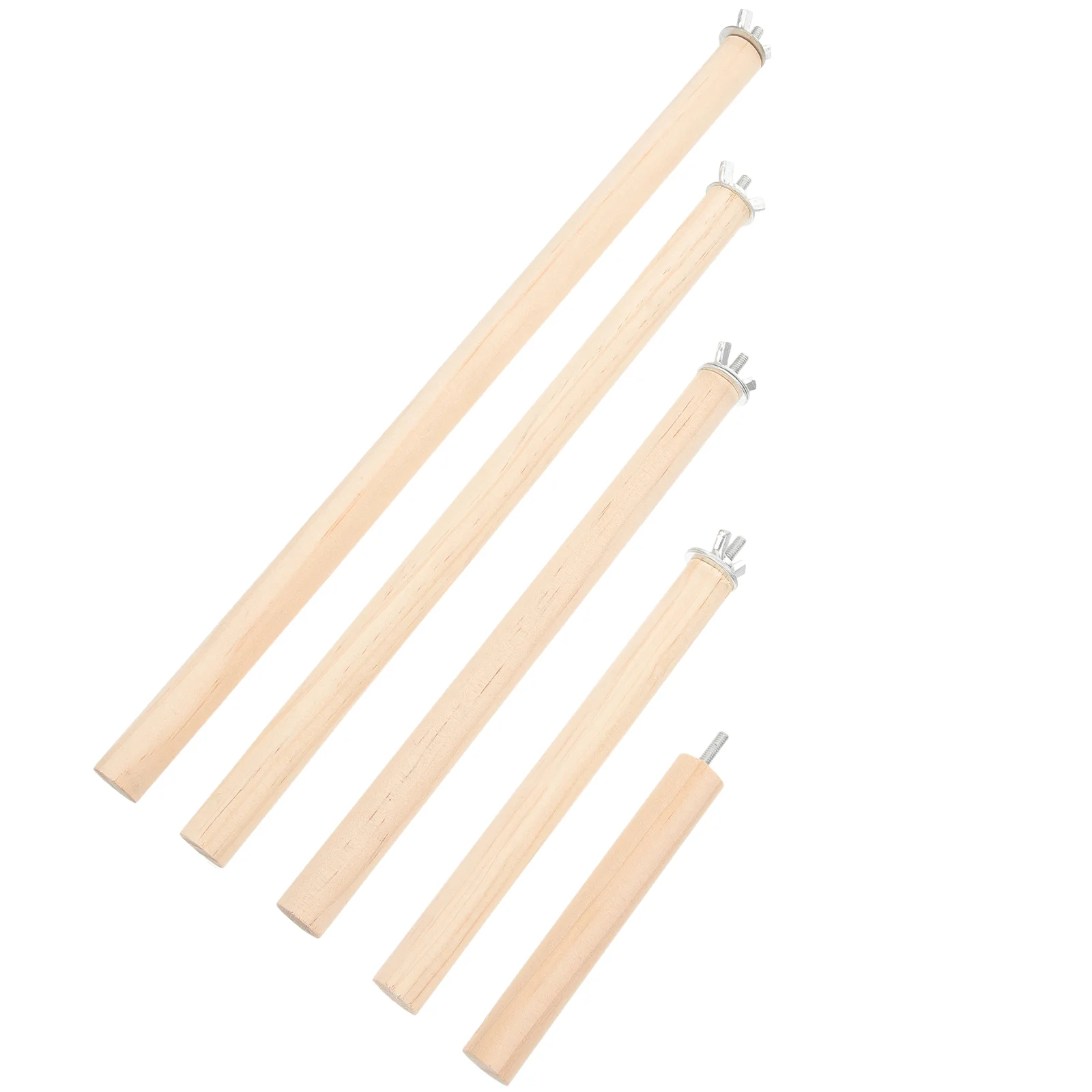 5 Pcs Parrot Standing Pole Bird Cage Perch Wooden Branches Perches for Cages Travel
5 Pcs Parrot Standing Pole Bird Cage Perch Wooden Branches Perches for Cages Travel