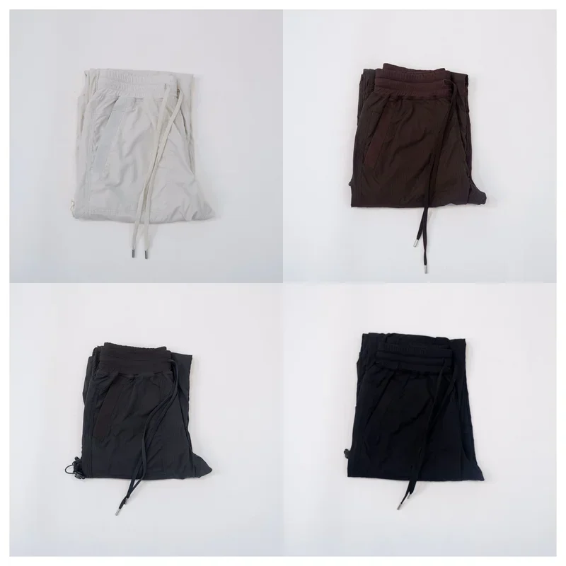 Spring and Summer Yoga New Women's Loose Casual All-match American Style Fashionable Drawstring Design Large Pocket Wide Leg Bre
Spring and Summer Yoga New Women's Loose Casual All-match American Style Fashionable Drawstring Design Large Pocket Wide Leg Bre