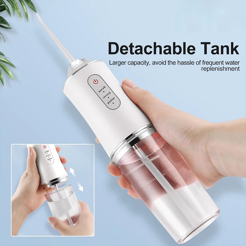 2026 Portable Electric Oral Irrigator 4 Jets 3 Modes USB Rechargeable Cordless Water Flosser Jet Irrigator Dental Teeth Cleaner
2026 Portable Electric Oral Irrigator 4 Jets 3 Modes USB Rechargeable Cordless Water Flosser Jet Irrigator Dental Teeth Cleaner