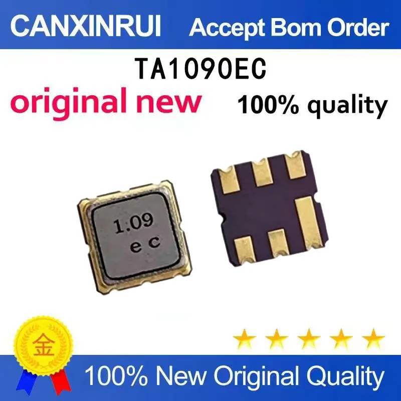 (5-100 pieces)Brand new original TA1090EC TA1090 SMD3.8X3.8mm SAW sound table filter chip IC
(5-100 pieces)Brand new original TA1090EC TA1090 SMD3.8X3.8mm SAW sound table filter chip IC