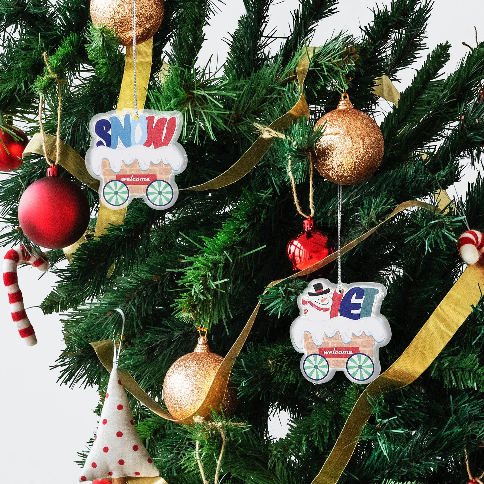 4Pcs Christmas Tree Ornaments Cute Shapes Versatile Use for Doors Windows Walls Festive Decor Christmas Decorations
4Pcs Christmas Tree Ornaments Cute Shapes Versatile Use for Doors Windows Walls Festive Decor Christmas Decorations