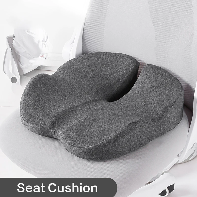 Memory Foam Seat Cushion Non Slip Orthopedic Prostate Cushion for Tailbone Sciaticaback Pain Relief Comfort Chair Car Seat
Memory Foam Seat Cushion Non Slip Orthopedic Prostate Cushion for Tailbone Sciaticaback Pain Relief Comfort Chair Car Seat