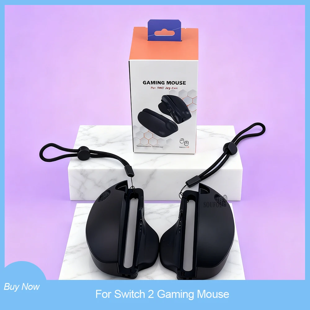 For Switch 2 Joycon Ergonomic Mouse Grip 2pcs Set - Desktop Holder Stable Control for Shooter Game Accessories
For Switch 2 Joycon Ergonomic Mouse Grip 2pcs Set - Desktop Holder Stable Control for Shooter Game Accessories