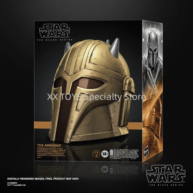Original Hasbro Star Wars G0704 Armorah Premium Electronic Helmet Role Play for Ages 14+ Up Collectible Gift Toys Vintage Style
Original Hasbro Star Wars G0704 Armorah Premium Electronic Helmet Role Play for Ages 14+ Up Collectible Gift Toys Vintage Style