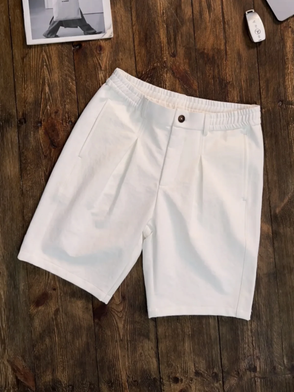 Summer Straight Leg Texture Sensation Semi-Elastic Sports Shorts Men's Fashionable All-Match Business Casual Color Five...
Summer Straight Leg Texture Sensation Semi-Elastic Sports Shorts Men's Fashionable All-Match Business Casual Color Five...