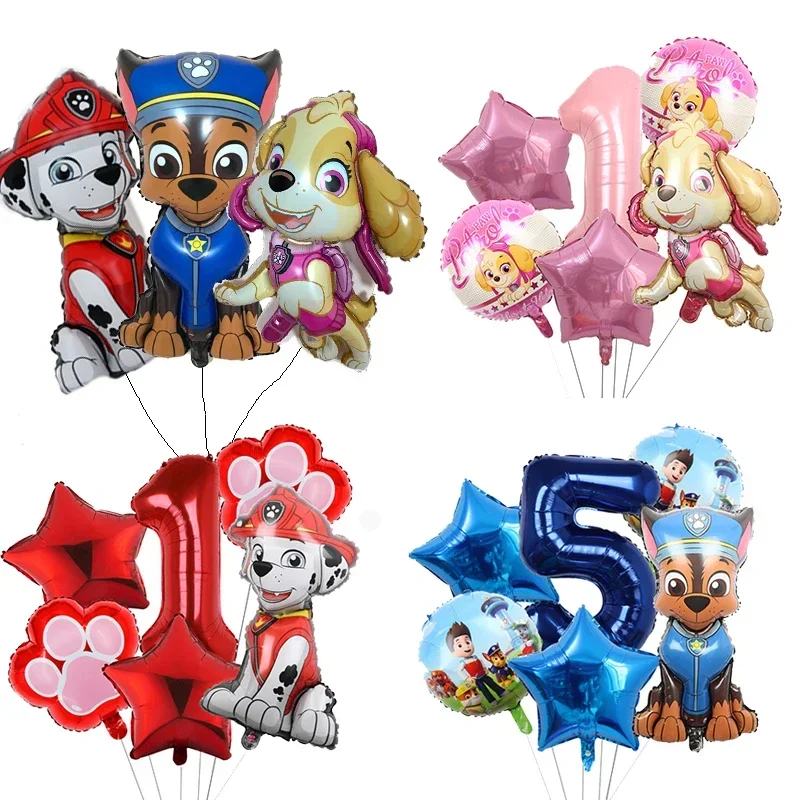PAW Patrol Digital Balloon Set Anime Cartoon Cute Balloon Prop Set Boy Girl Birthday Party Decorations Children's Toys and Gifts
PAW Patrol Digital Balloon Set Anime Cartoon Cute Balloon Prop Set Boy Girl Birthday Party Decorations Children's Toys and Gifts