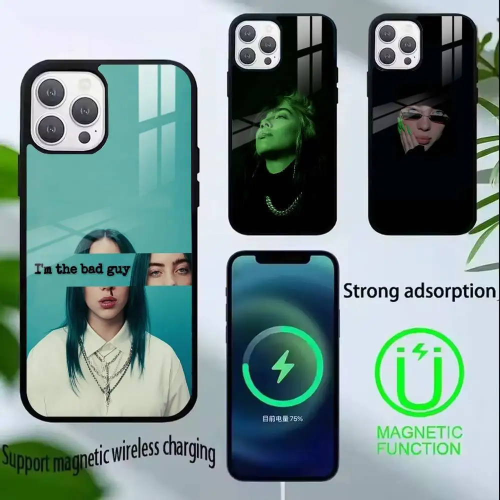 W-Singer Billie Eilish Phone Case For iPhone17,16,15,14,13,12,11 Plus,Pro Allows magnetic wireless charging
W-Singer Billie Eilish Phone Case For iPhone17,16,15,14,13,12,11 Plus,Pro Allows magnetic wireless charging