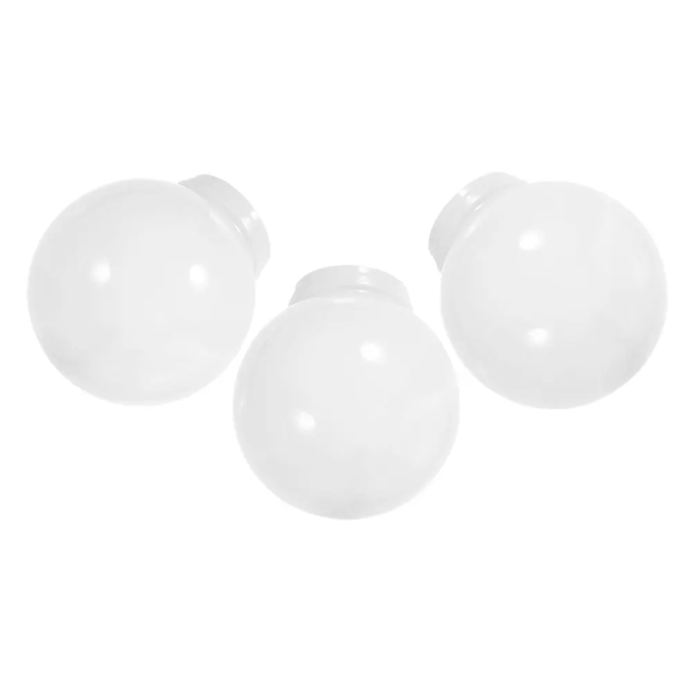 3pcs Outdoor Lampshade Globe Decorative Acrylic Replacement Post Light Fixture White Milk Spherical Waterproof
3pcs Outdoor Lampshade Globe Decorative Acrylic Replacement Post Light Fixture White Milk Spherical Waterproof