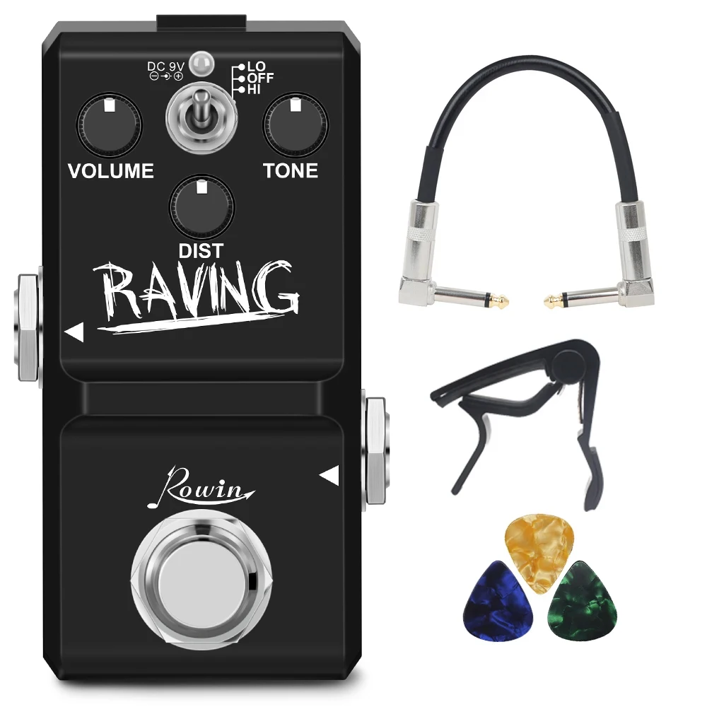 ROWIN RAVING Guitar Heavy Metal Distortion Effect Pedal LN-305 Guitar Pedal Ture Bypass Metal Shell Guitar Parts & Accessories
ROWIN RAVING Guitar Heavy Metal Distortion Effect Pedal LN-305 Guitar Pedal Ture Bypass Metal Shell Guitar Parts & Accessories