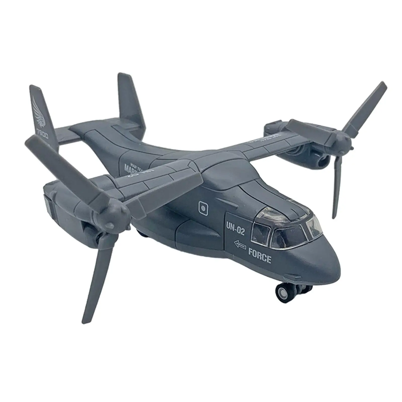 Литая под давлением модель самолета из сплава со световым и звуковым покрытием, коллекционные предметы серого цвета
Литая под давлением модель самолета из сплава со световым и звуковым покрытием, коллекционные предметы серого цвета