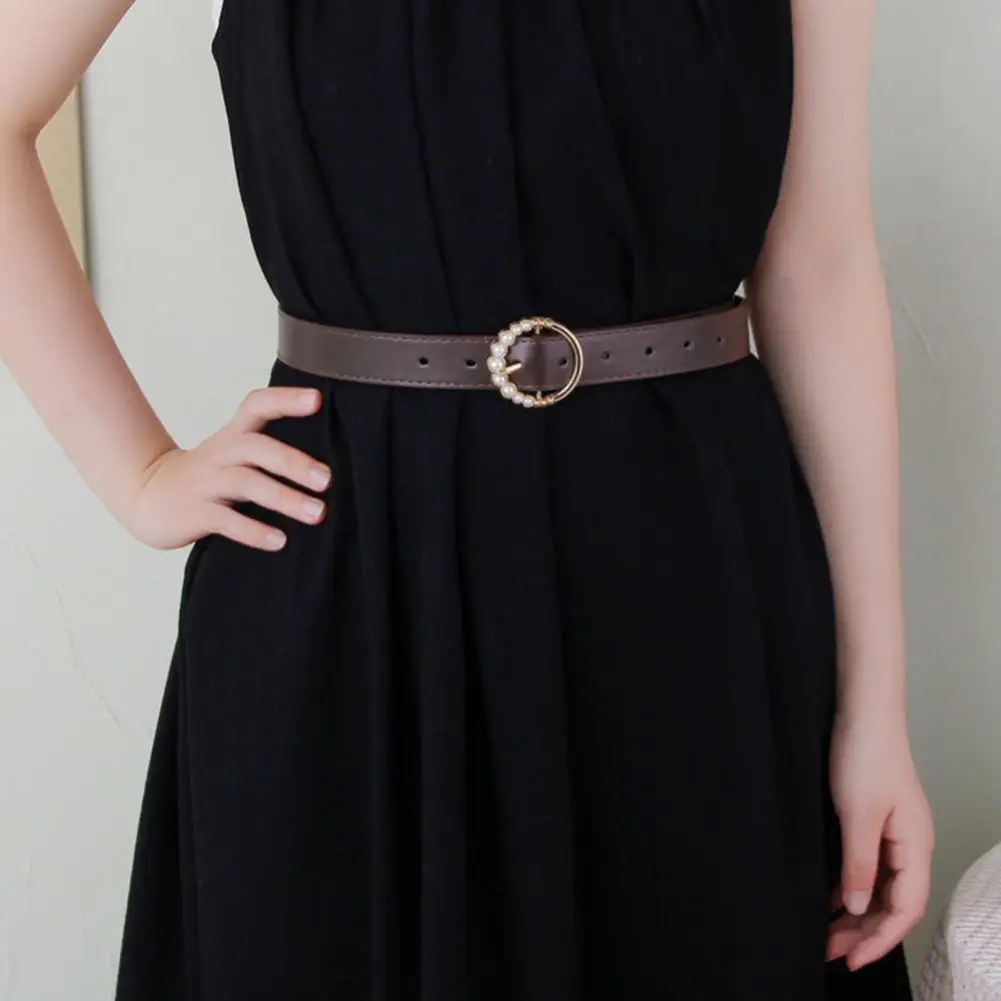 Долговечный женский ремень, женский ремень из искусственной кожи, элегантный женский ремень из искусственной кожи с булавкой из искусственного жемчуга для стильного стиля
Долговечный женский ремень, женский ремень из искусственной кожи, элегантный женский ремень из искусственной кожи с булавкой из искусственного жемчуга для стильного стиля