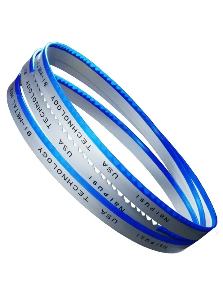 M42 Bi-metal Band Saw Blade 1511mmx 1/2"(13mm) x .025"(0.65mm) x 14 6 8/12 10/14 TPI For 9 inch band saw machine
M42 Bi-metal Band Saw Blade 1511mmx 1/2"(13mm) x .025"(0.65mm) x 14 6 8/12 10/14 TPI For 9 inch band saw machine