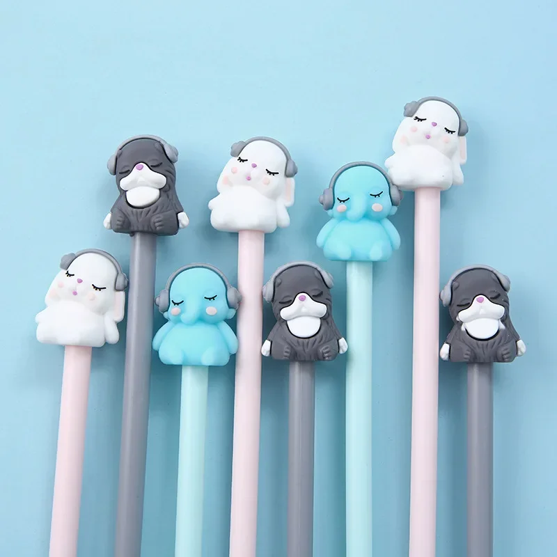 36PCS Cartoon Animal Party Signature Pen Cute Multicolor Elephant Silicone Gel Pens Cute Stationary Supplies
36PCS Cartoon Animal Party Signature Pen Cute Multicolor Elephant Silicone Gel Pens Cute Stationary Supplies