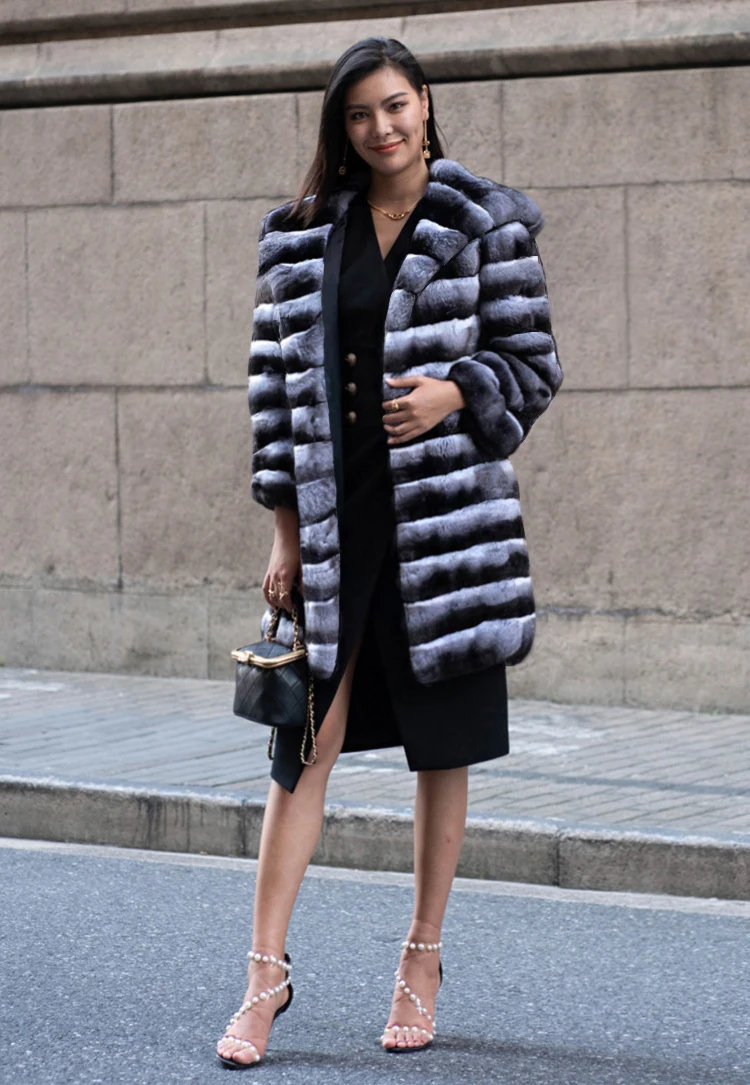 Women's Fashion Long Faux Fur Coat Long Sleeve Women's Coat Fashion Lapel Imitation Mink Fur Coat 
Women's Fashion Long Faux Fur Coat Long Sleeve Women's Coat Fashion Lapel Imitation Mink Fur Coat