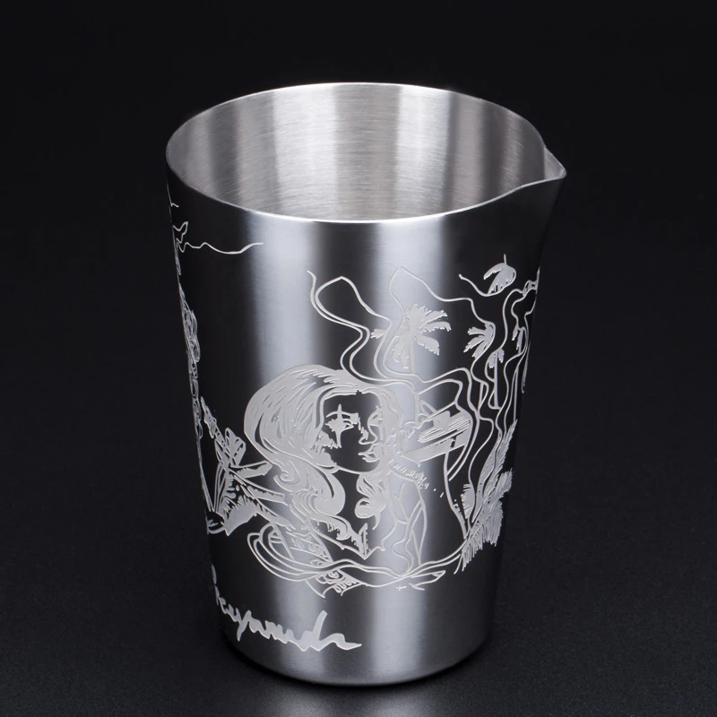500ml Stainless Steel Stirring Tin Mixing Glass Preferred by Pros and Amateurs Alike, Make Your Own Specialty Cocktails Bar Tool
500ml Stainless Steel Stirring Tin Mixing Glass Preferred by Pros and Amateurs Alike, Make Your Own Specialty Cocktails Bar Tool