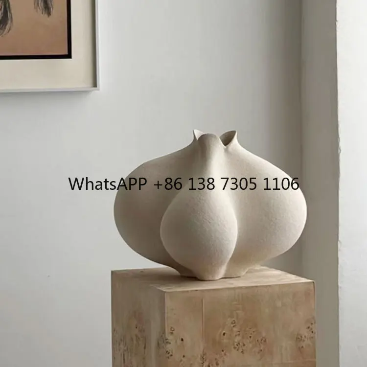 Nordic Cream Wind Large Vase Ornament Hotel B & B Living Room Study Dining Table Home Premium Art Flower Ware
Nordic Cream Wind Large Vase Ornament Hotel B & B Living Room Study Dining Table Home Premium Art Flower Ware
