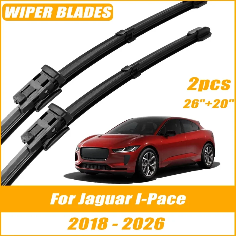 2pcs Wiper Front Wiper Blades For Jaguar I-Pace 2018-2026 Windshield Windscreen Clean Window Car Rain Brushes 26"+20"
2pcs Wiper Front Wiper Blades For Jaguar I-Pace 2018-2026 Windshield Windscreen Clean Window Car Rain Brushes 26"+20"