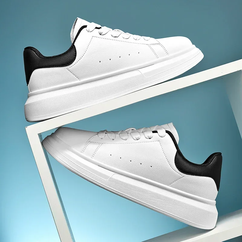 2026 New Men White Sneakers, Platform Height Increasing Versatile Casual Sports Shoes, Classic Plus Size Student Skate Shoes
2026 New Men White Sneakers, Platform Height Increasing Versatile Casual Sports Shoes, Classic Plus Size Student Skate Shoes