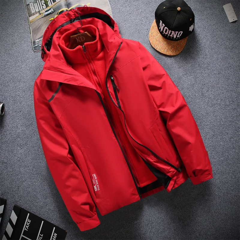 Men's Waterproof Windproof Hiking Jaet Tee-in-One Detachable Two-Piece Suit Outdoor All-Season Climbing Clothes for Couples
Men's Waterproof Windproof Hiking Jaet Tee-in-One Detachable Two-Piece Suit Outdoor All-Season Climbing Clothes for Couples