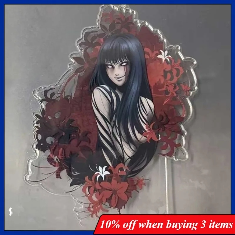 Junji Ito Collection Anime Peripherals Tomie Figure Double-sided Standee Souichi Figurine Acrylic Stand Handsome Man Toy Gifts
Junji Ito Collection Anime Peripherals Tomie Figure Double-sided Standee Souichi Figurine Acrylic Stand Handsome Man Toy Gifts