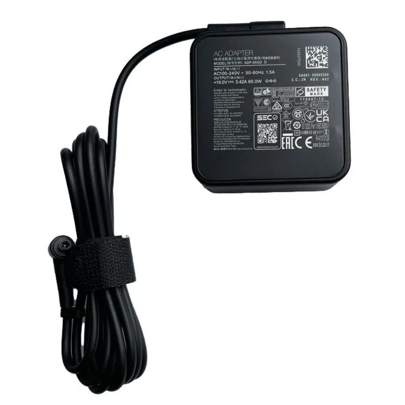 Зарядное устройство переменного тока 19 В, 3,42 А, 65 Вт для MSI B12M-454US B12MO-671US
Зарядное устройство переменного тока 19 В, 3,42 А, 65 Вт для MSI B12M-454US B12MO-671US