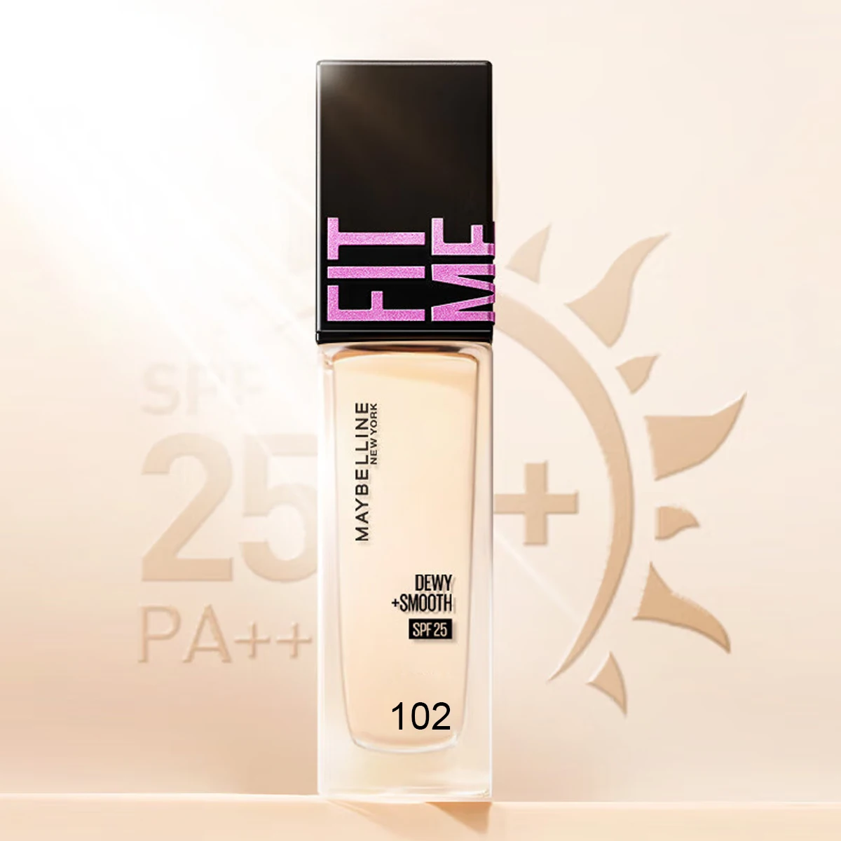 Maybelline SPF25 Water Sensation Liquid Foundation 102 Moisturizing Sunscreen Natural Radiant Flawless Base Easy to Apply Makeup
Maybelline SPF25 Water Sensation Liquid Foundation 102 Moisturizing Sunscreen Natural Radiant Flawless Base Easy to Apply Makeup
