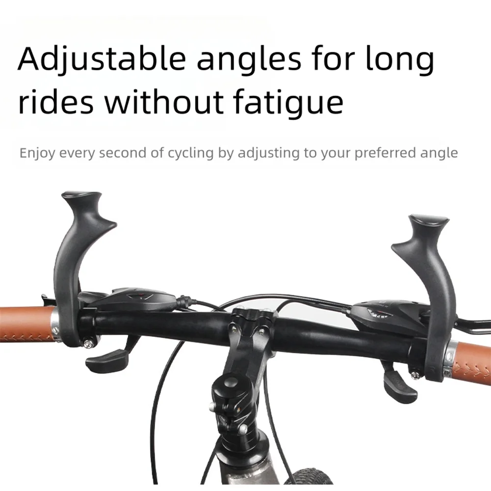 MTB Bicycle Bar Ends 1Pair - Ergonomic Mountain Bike Inner Grips 21.8-22.2mm PA Nylon, 129g Multi-Angle Adjust 
MTB Bicycle Bar Ends 1Pair - Ergonomic Mountain Bike Inner Grips 21.8-22.2mm PA Nylon, 129g Multi-Angle Adjust