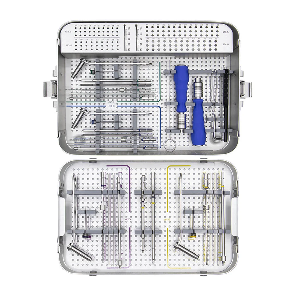Stainless Steel Herbert Screw Instrument Set Orthopedic Surgical Instruments 2.5/3.0/3.5/4.0mm
Stainless Steel Herbert Screw Instrument Set Orthopedic Surgical Instruments 2.5/3.0/3.5/4.0mm