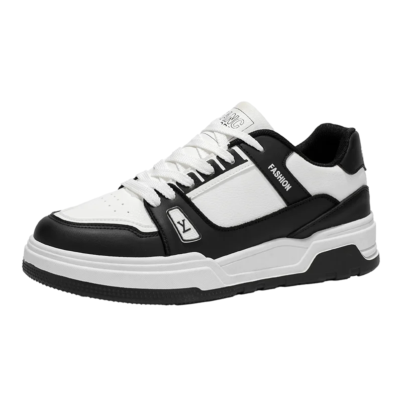 VIPOL Men's winter soft-soled casual shoes with leather upgraded breathable EVA insoles, fashionable sports board shoes
VIPOL Men's winter soft-soled casual shoes with leather upgraded breathable EVA insoles, fashionable sports board shoes