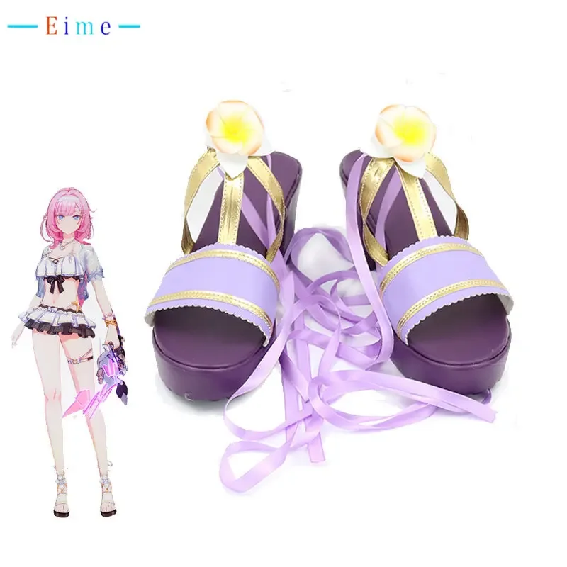 Game Honkai Impact 3 Elysia Cosplay Shoes Women Pink Slippers Summer Sandal Halloween Carnival Boots Cosplay Prop Custom Made
Game Honkai Impact 3 Elysia Cosplay Shoes Women Pink Slippers Summer Sandal Halloween Carnival Boots Cosplay Prop Custom Made
