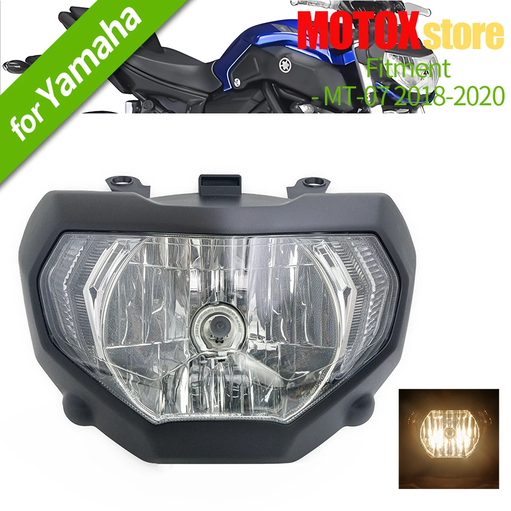 Motorcycle Headlight Fit For 2018 - 2020 YAMAHA MT-07 MT07 MT 07 2019 Head Light Accessories Front Headlamp
Motorcycle Headlight Fit For 2018 - 2020 YAMAHA MT-07 MT07 MT 07 2019 Head Light Accessories Front Headlamp