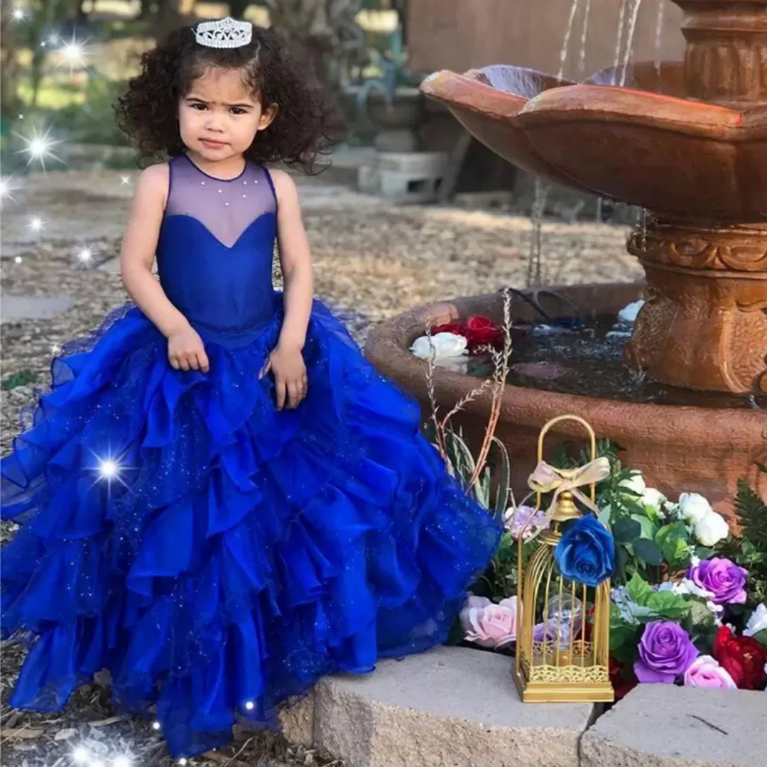 Flower Girl Dresses White Satin Puffy Sequin With Bow Long Sleeve For Wedding Birthday Banquet First Communion Gowns
Flower Girl Dresses White Satin Puffy Sequin With Bow Long Sleeve For Wedding Birthday Banquet First Communion Gowns