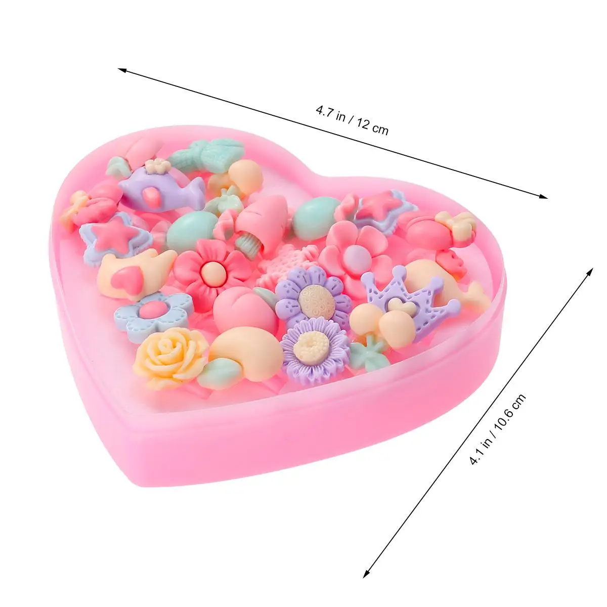 24 Pcs Children Cartoon Rings Colors Birthday Gift Kids Heart Box Princess Jewel Safe Beauty Hair Toys
24 Pcs Children Cartoon Rings Colors Birthday Gift Kids Heart Box Princess Jewel Safe Beauty Hair Toys